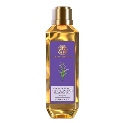 ayurvedic body massage oil narayana forest essentials