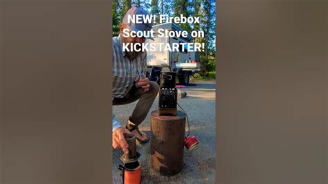 New Firebox Scout Emergency Survival Stove Tin Making Coffee Youtube