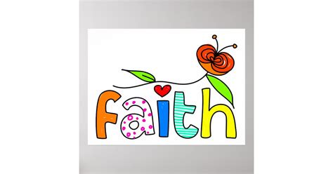 Faith Poster Zazzle
