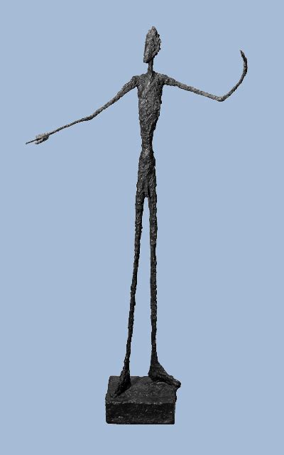 Alberto Giacometti 1901 1966 Man Pointing 1947 Bronze Sculpture Tate