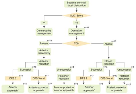Treatment Algorithm For The Management Of Subaxial Cervical Facet