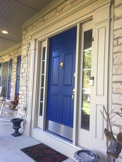 20 Shades Of Blue Front Door Designs To Pretty Up Your Home House