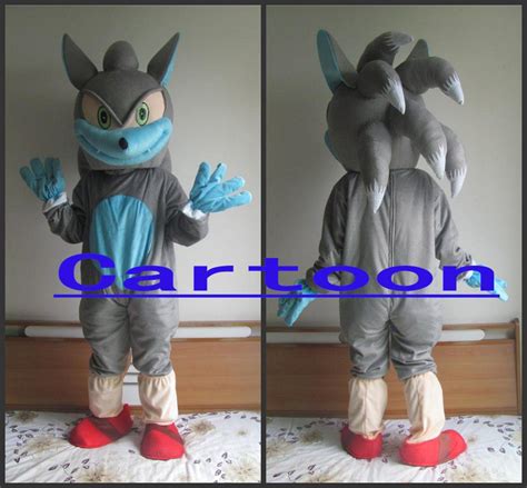 Sonic The Hedgehog Werehog Mascot Costume Fancy Dress Factory Direct