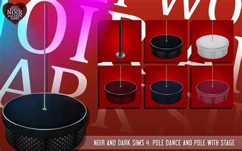 Noir And Dark Sims Adult World Ts4 Pole Dance Stage