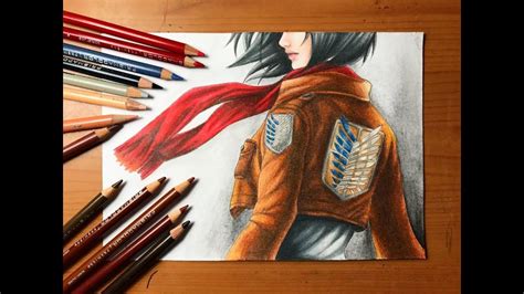 Found 37 free attack on titan drawing tutorials which can be drawn using pencil, market, photoshop, illustrator just follow step by step directions. Speed Drawing - Mikasa Ackerman (Attack On Titan 2) [HD ...