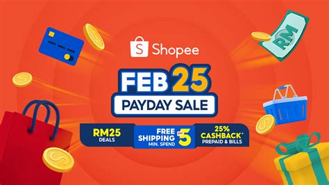 Stretch your pay cheque with Shopee Feb 25 Payday Sale