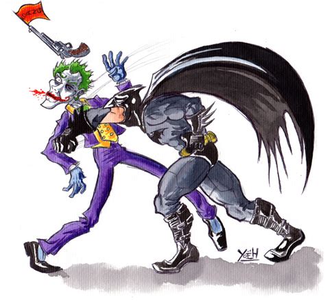 Batman Vs The Joker By Yoeh On Deviantart