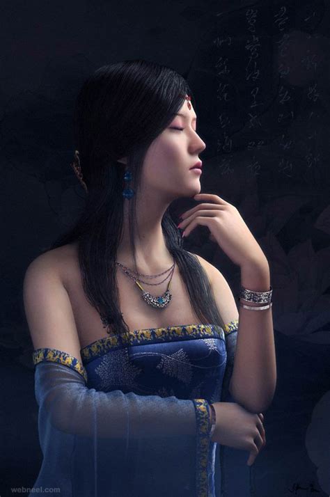 40 Most Beautiful 3d Woman Character Designs And Models