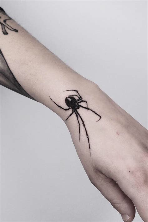 Top 76 Simple Black Widow Tattoo Latest Ineteachers