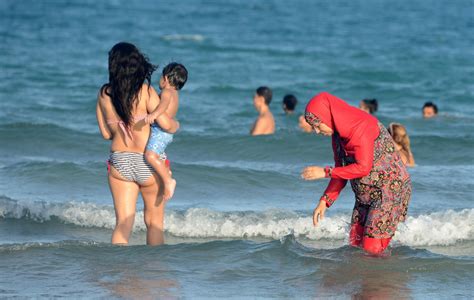thongs are passe it s the burkini that has france laying down the law chicago tribune