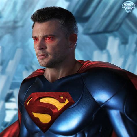 Tom Welling Smallville Superman Suit