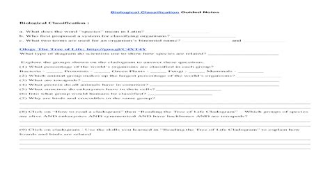 Classification of matter 15 questionsdraft. Biological Classification Worksheet Answer Key - Nidecmege