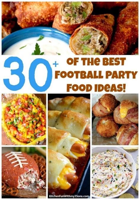 30 Of The Best Football Party Food Crowd Favorites Top Rated Recipes Football Party