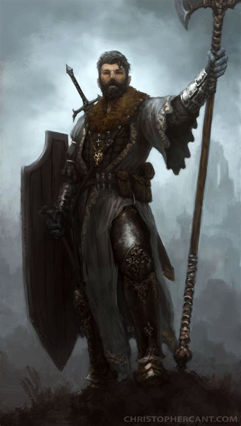 Digital Art Meninfantasyart Witch Hunter By Christophercant Fantasy