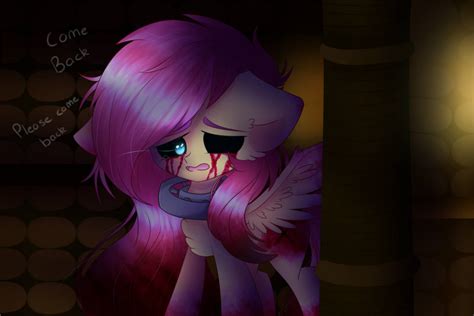 Redraw Fluttershy Amnesia Please Come Back By Scootalightheart On