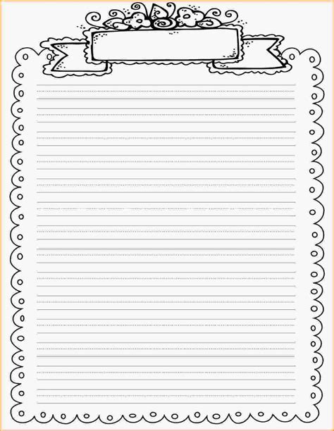 Little boy blue and pretty in pink? Lined Paper Printable With Border | World Of Printables ...