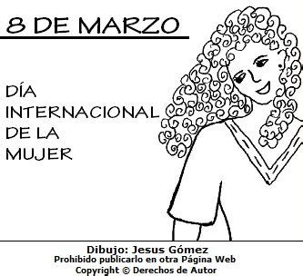 La creatividad puede reinar en este momento, su flor u especie animal favorita son grandes opciones para que los pequeños coloreen y le den a esa espectacular mujer un regalo de gran significado emocional en el día de la madre. DIBUJOS POR EL DIA INTERNACIONAL DE LA MUJER PARA COLOREAR ...
