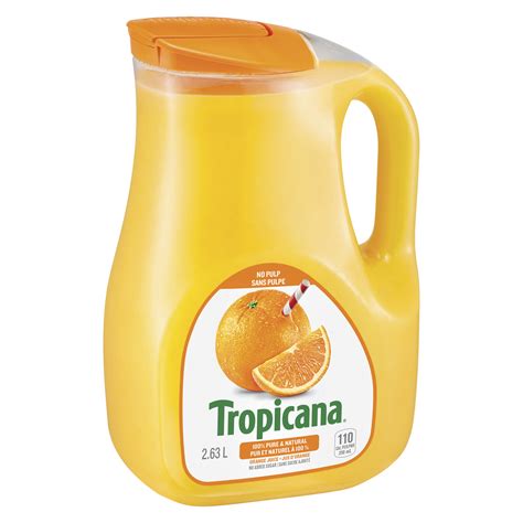 Tropicana Orange Juice No Pulp Stongs Market