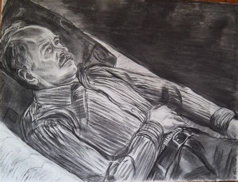 Man Lying Down Painting Drawings Male Sketch