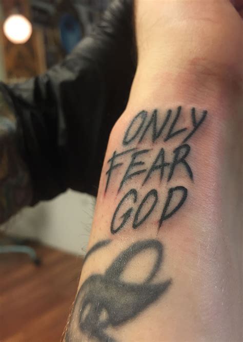 Fear God Tattoo Forearm Vanssk8himtenasaspacevoyagertruewhite