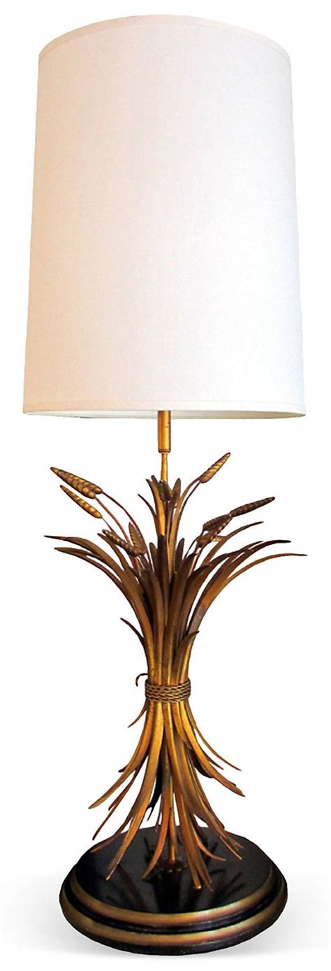 Wired and in working condition. Wheat Sheaf Table Lamp | Love the Look | One Kings Lane | Table lamp, Lamp