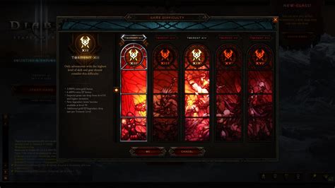 Game Difficulty Diablo Iii Interface In Game