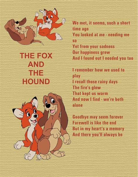 Fox And The Hound The Fox And The Hound Disney Animated Movies