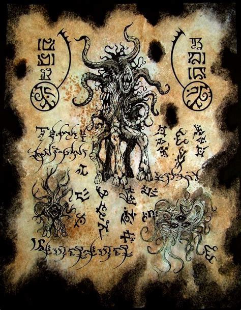 Shub Niggurath Incantations By Mrzarono On Deviantart Cthulhu Lovecraft Cthulhu Lovecraftian