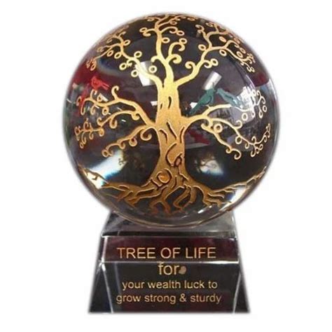 Crystal Globe With Tree Of Life At Best Price In Bengaluru By Gem