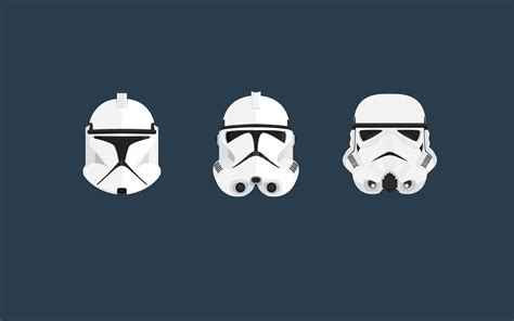Helmet Star Wars Minimalism 4k Stormtrooper Clone Trooper Hd Wallpaper