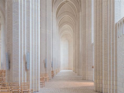 Photos Of The Beautiful Vaulted Halls Of Grundtvigs Church In Denmark