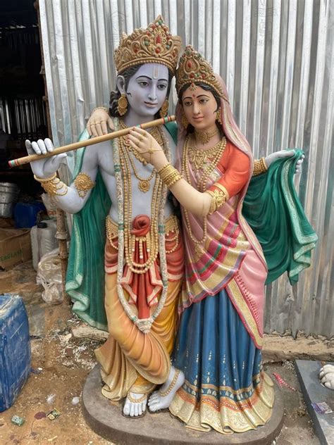 Radha Krishna Frp Fiber Statue Sculpture Home At Rs 35000 In Faridabad