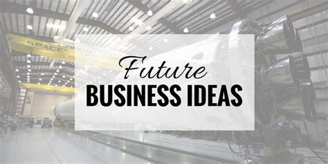 We have compiled a list of the best business ideas you can start tomorrow. Future Business Ideas - Futuristic Business Ideas for ...