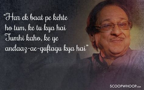 17 Soulful Ghazals That Ghulam Ali Made Immortal With His Magical Voice