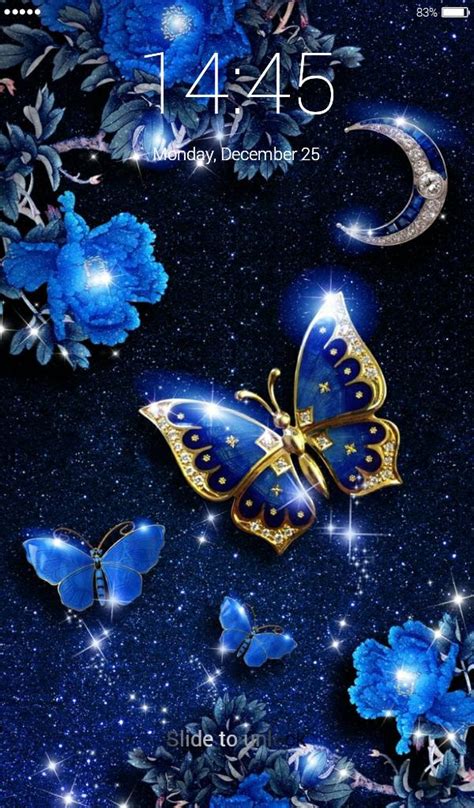 77 anime android wallpapers on wallpaperplay. Butterflies Lock Screen Wallpaper for Android - APK Download