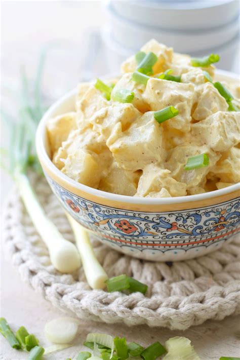 This classic potato salad recipe is the quintessential southern side dish; Spicy Mustard Potato Salad - Bunny's Warm Oven (With ...