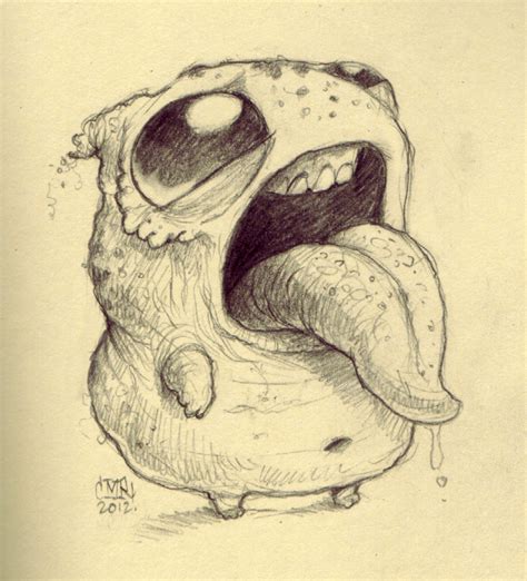 Chris Ryniak Cute Monsters Drawings Monster Drawing Monster Sketch