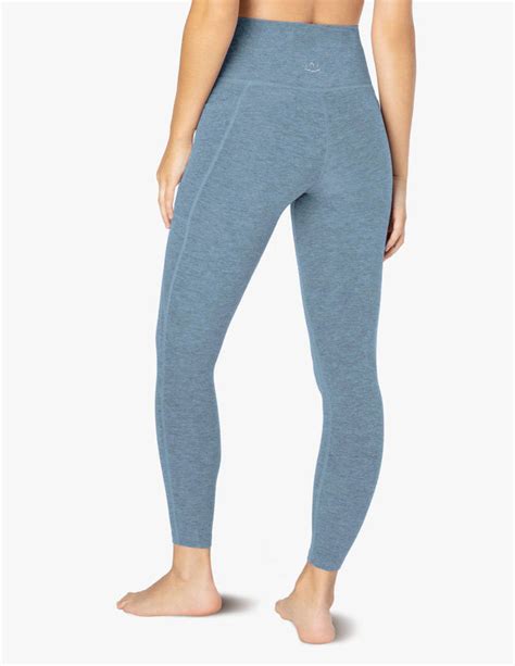 spacedye out of pocket high waisted midi legging beyond yoga