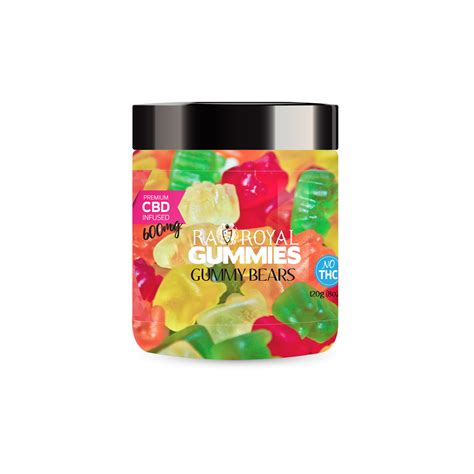 Ra Royal Ra Royal Gummies Cbd Gummy Bear Jar 600 Mg Leafly