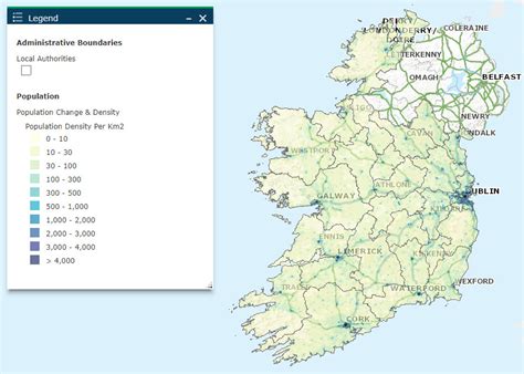 Mapping The Irish Census 2016 Vivid Maps