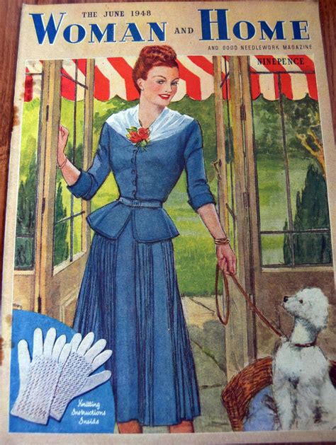 Woman And Home Magazine From June 1948 Vintage Advertising Art Vintage