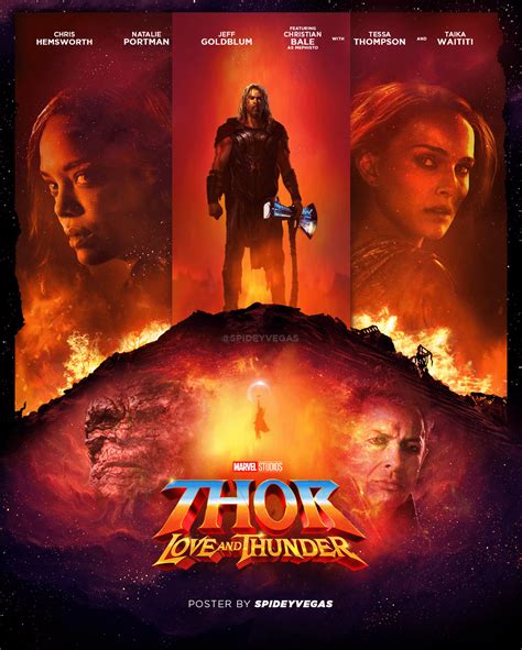 Thor Love And Thunder My Poster Design Marvelstudios