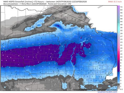 And Here Comes The Next Snow System See When And How Much Youll