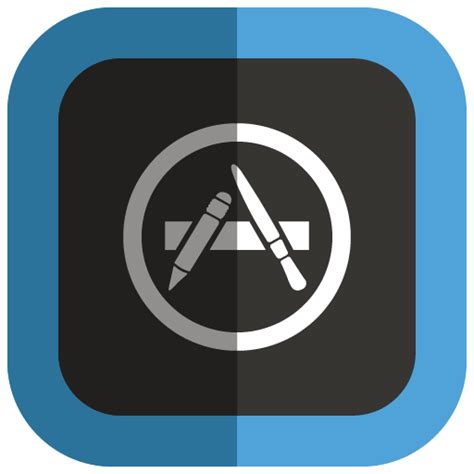 App Store Icon Folded Social Media Iconpack Uiconstock