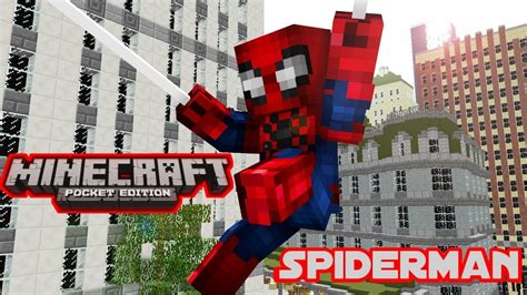 √ No Mods Bergantung Seperti Spiderman Di Minecraft Pocket Edition