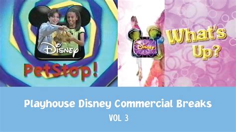 Playhouse Disney Commercial Breaks 2000 ─ Vol 3 Youtube