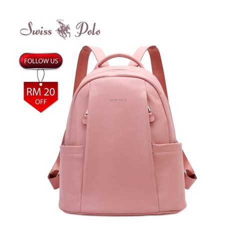 We provide comfortable, professional and durable ladies shoes, it's ultra light and flexible for all day comfort and features leather upper. SWISS POLO LADIES BACKPACK HEN 7572-2 PINK | Shopee Malaysia