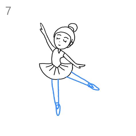 How To Draw A Dancing Girl Step By Step Easy Drawing Guides Drawing