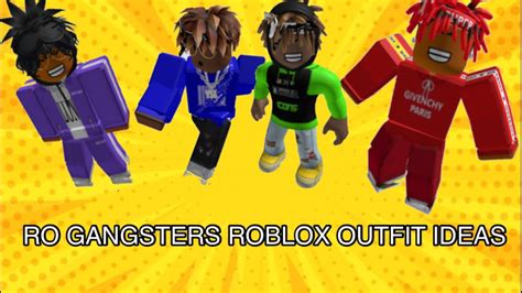 Roblox Ro Gangsters Outfit Ideas Youtube