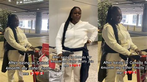Nigerian Lady Helps Babe Join Her Few Months After Relocating To Canada Shares Joy Online